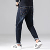 【新款DYG】大依优型大码牛仔裤松紧腰长裤男舒适弹力休闲简约百搭加肥加大男装潮款 商品缩略图3