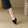 设计感小众金属尖头浅口，法式高级感单鞋女鞋HCYYH&3275 商品缩略图3