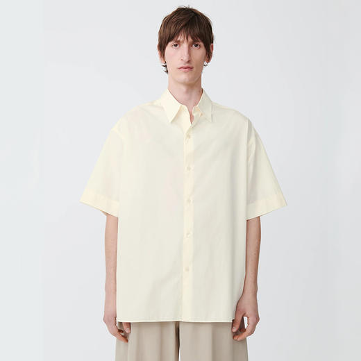 STUDIO NICHOLSON OVERSIZED SHORT SLEEVE SN男装廓形短袖衬衫 商品图0