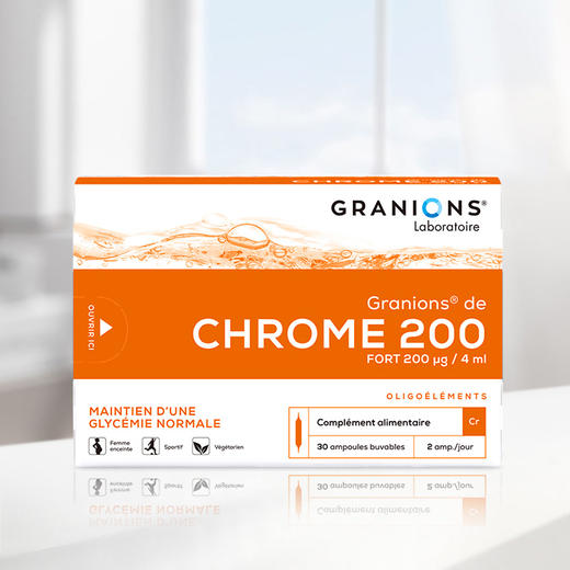 Granions铬元素控糖液(安瓶) 30瓶/盒 商品图0