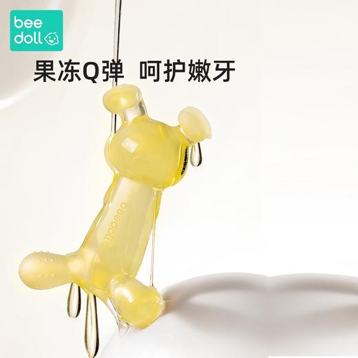 【上新乳牙三件套+牙胶组合装】蓓兜耙耳朵小兔子牙胶婴儿磨牙棒纳米银蘑菇防吃手安抚宝宝牙咬胶小月龄口欲期用 商品图4