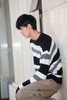 W343943192条纹套头针织衫 商品缩略图3