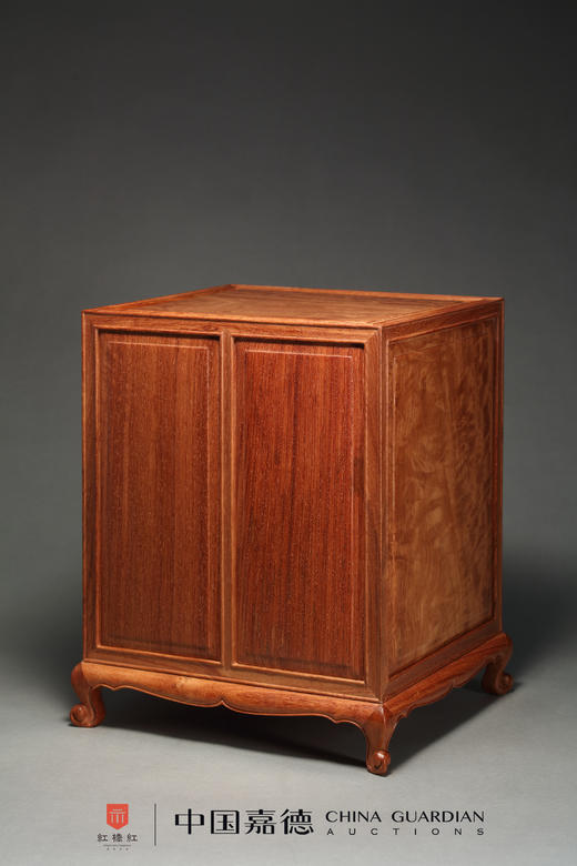 红桥红  家具严选  缅甸花梨(大果紫檀）  【缅花普洱茶柜】 商品图3