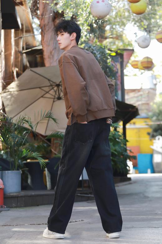 S333964161纯色圆领卫衣 商品图6