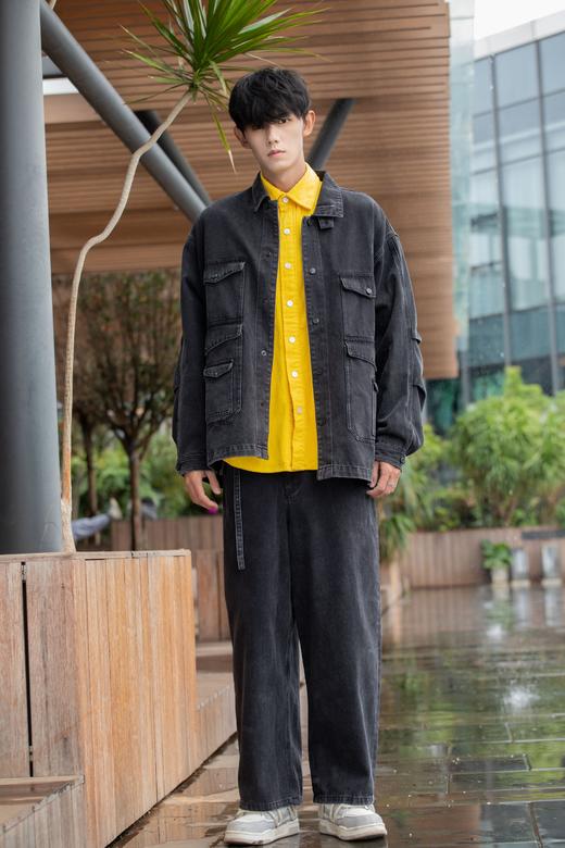 S335872829重磅牛仔工装夹克 商品图5