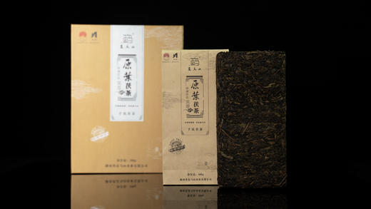 【自营】高马山原叶茯茶（手筑茯茶）500g礼盒装 过年送礼 商品图0