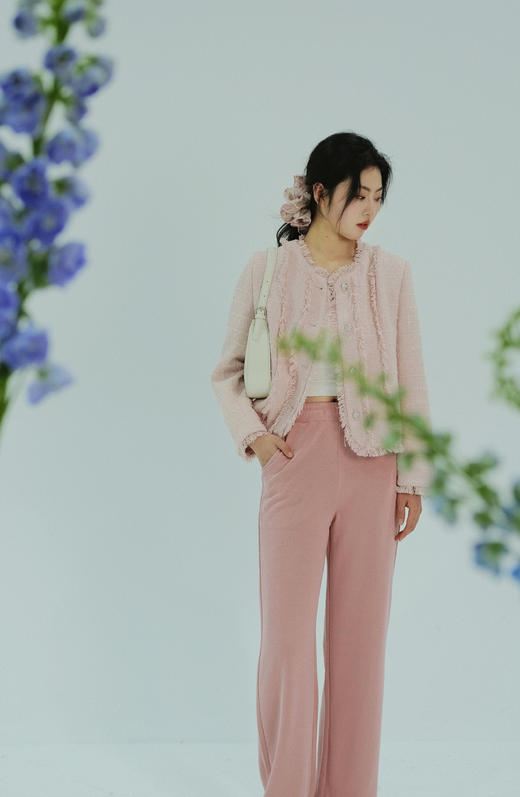 【门店同款】ENJOY春季小香风流苏短款外套 155945009 商品图6