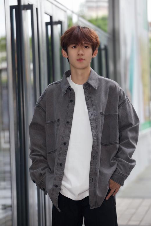 333525188牛仔衬衫外套 商品图2