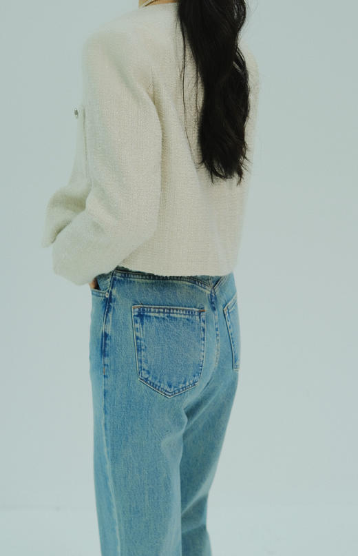 【门店同款】ENJOY春季气质双口袋小香短外套 156097195 商品图2