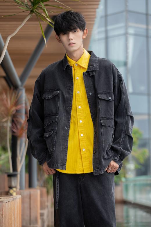 S335872829重磅牛仔工装夹克 商品图2