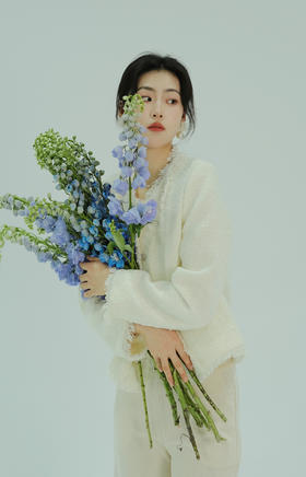 【门店同款】ENJOY春季小香风流苏短款外套 155945009