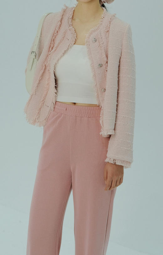 【门店同款】ENJOY春季小香风流苏短款外套 155945009 商品图8