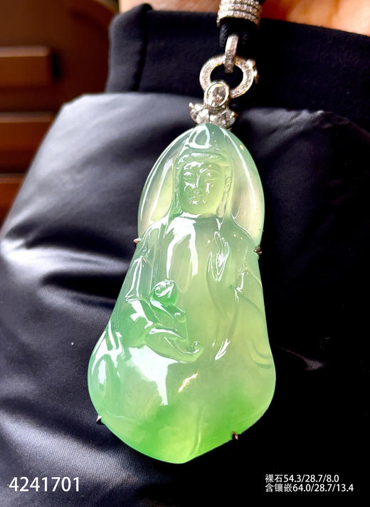 高冰木那观音吊坠【4241701】具体价格微信咨询 商品图6