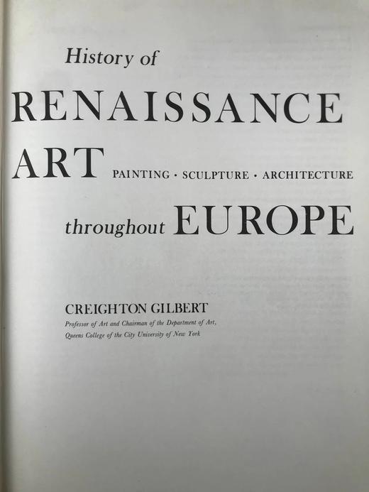 欧洲文艺复兴时期艺术史 587幅插图（60幅彩色） 精装大16开 商品图2