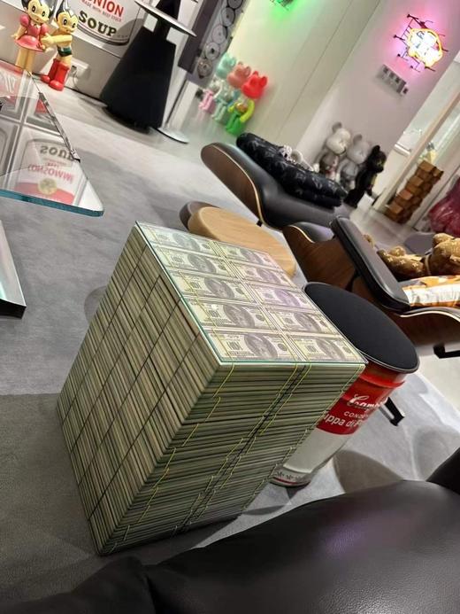 Benj&Soto 创意美金茶几 比利时家具品牌 美金边几 茶几 软 美金凳美元凳 商品图3