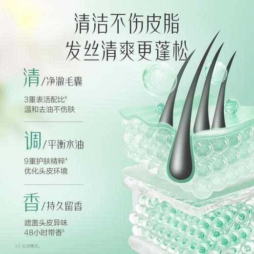 [王一博同款]阿道夫控油蓬松洗发露800g 双重氨基酸温和祛油 白牡丹香氛持久留香-拍2件更划算 商品图2