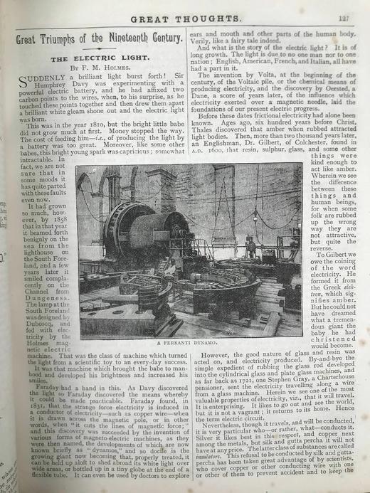 1893年 大师的伟大思想 约百幅插图 漆布精装16开 商品图6