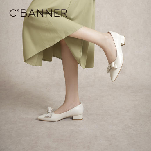 千百度春季浅口单鞋A24132716 商品图4