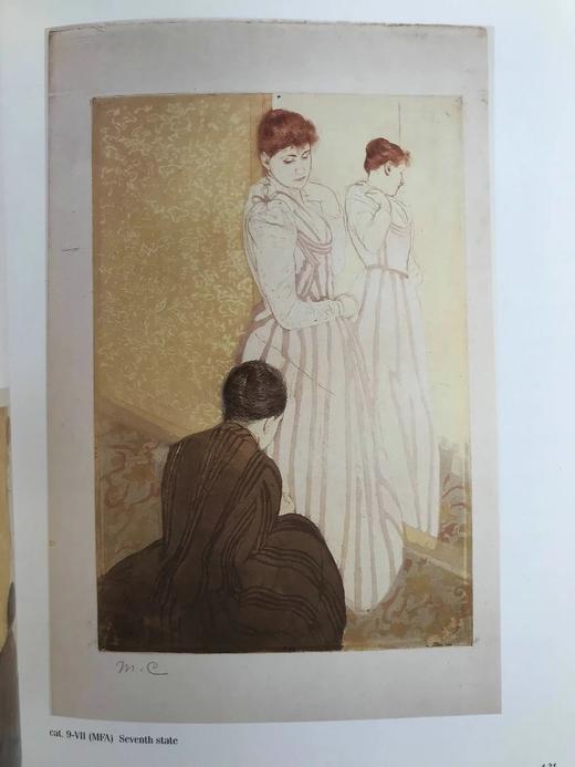 玛丽·卡萨特彩色版画集 235幅插图（122幅彩色） 精装16开 商品图11