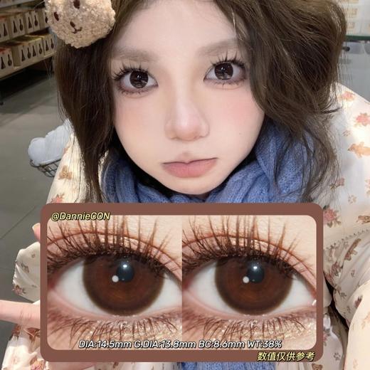 GUGUCON半年抛·温柔力量·14.5mm(着色参考13.8mm) 0-1000度(有525/575) 韩产进口·(建议佩戴3-4个月左右更换) 商品图0