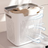 【初八发货】【很抗造！家庭必备脏衣篮】大号收纳筐家用透气脏衣筐塑料洗衣篮宿舍卫生间手提收纳篮 商品缩略图3