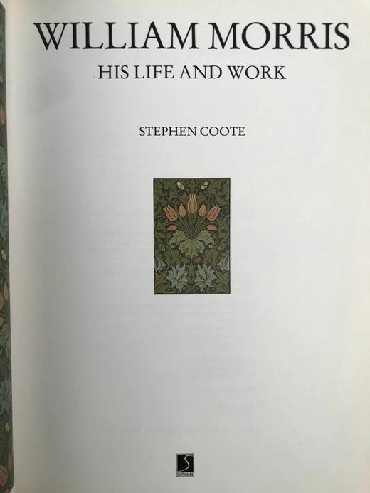 威廉·莫里斯的生平与作品 100幅插图（60幅彩色） 精装16开 商品图3