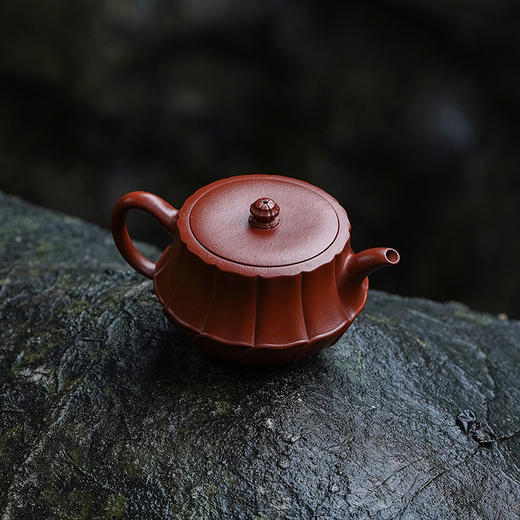 龙德堂陶艺 汤宣武制《金葵花》原矿大红袍 210cc 库存请咨询客服 商品图4