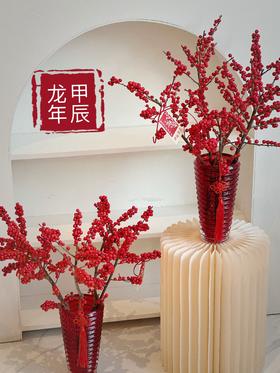 鸿运冬青 · 年宵瓶花