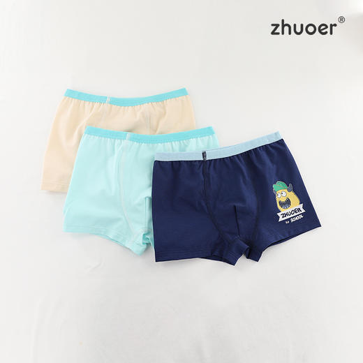 【四季内裤】卓儿男童纯棉平角裤内裤适合2岁-12岁 商品图8