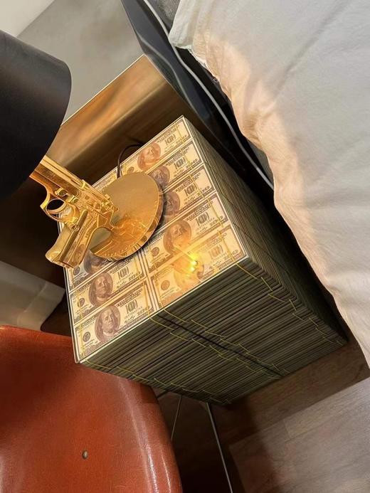 Benj&Soto 创意美金茶几 比利时家具品牌 美金边几 茶几 软 美金凳美元凳 商品图5