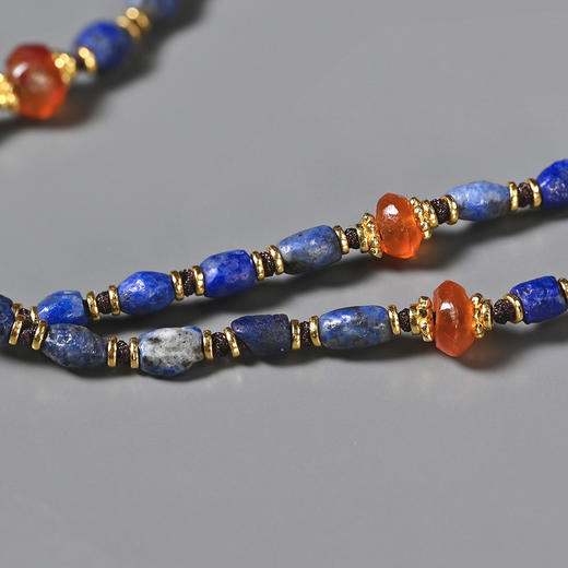 西亚高古青金石护身符项链 商品图5