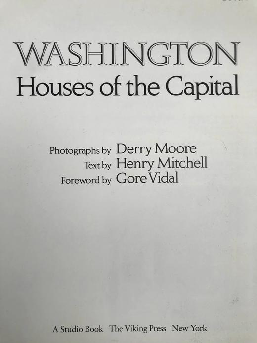 华盛顿房屋图集 242幅插图 精装16开 商品图3