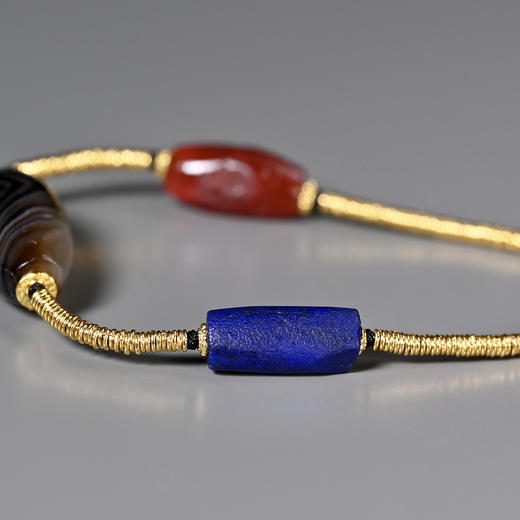 西亚高古缠丝玛瑙“天眼”手串 商品图5