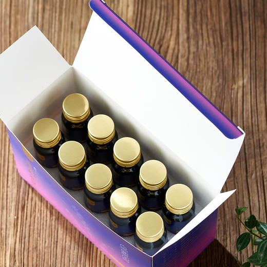 青海黑枸杞原浆 青海鲜枸杞每日原浆 原汁原液 500ml/盒（10支装） 商品图2