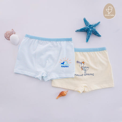 【四季内裤】卓儿男童纯棉平角裤内裤适合2岁-12岁 商品图6