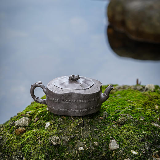 龙德堂陶艺 徐飞制 《仁义净心》原矿本山青段 270cc 库存请咨询客服 商品图0