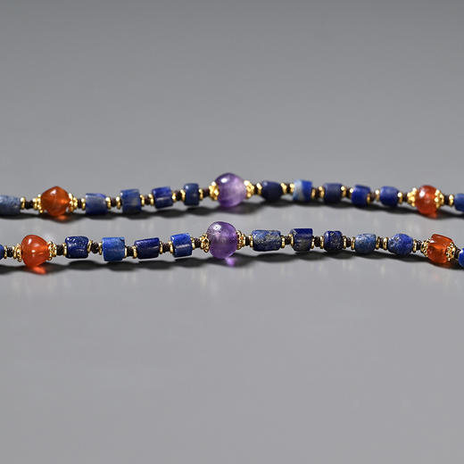 西亚高古青金石护身符项链 商品图4