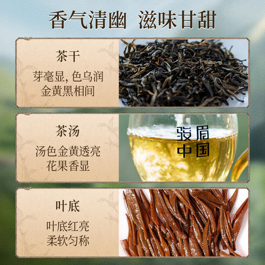 正山堂巴东红 臻硒贡茶礼盒装 特级正宗湖北巴东红茶叶送礼长辈200g 商品图3