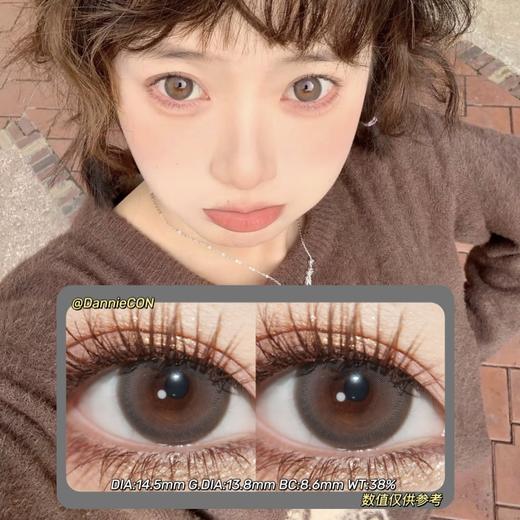 GUGUCON半年抛·心软的神·14.5mm(着色参考13.8mm) 0-1000度(有525/575) 韩产进口·(建议佩戴3-4个月左右更换) 商品图0