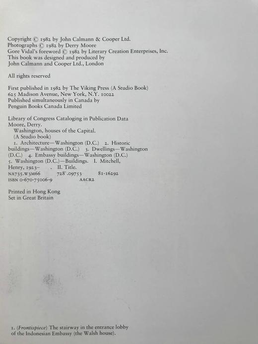 华盛顿房屋图集 242幅插图 精装16开 商品图4