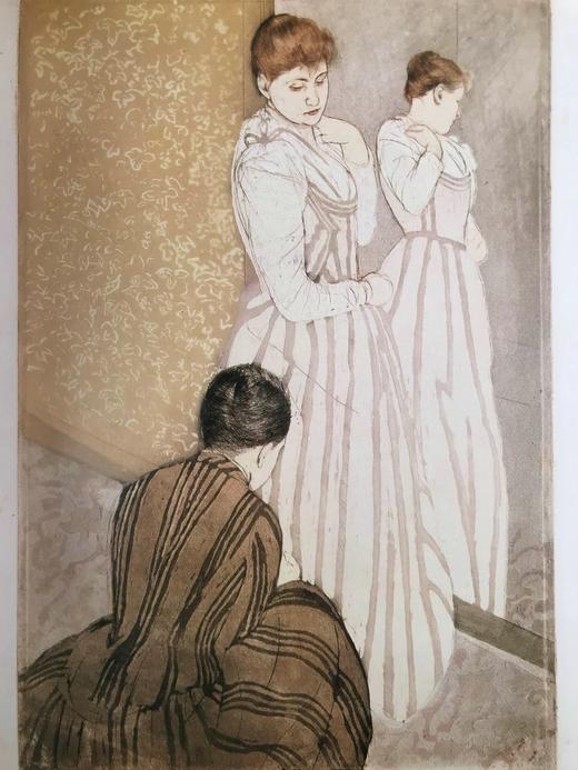 玛丽·卡萨特彩色版画集 235幅插图（122幅彩色） 精装16开 商品图8