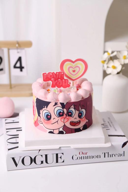 【小两口爱一辈子】送爱人的蛋糕-好男人都送这个蛋糕！ 商品图0