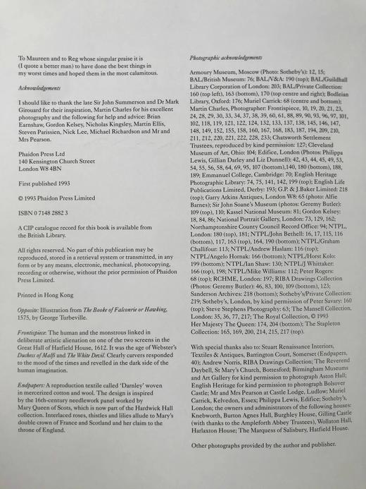 伊丽莎白与雅各宾风格图集 数百幅插图 精装大16开 商品图4