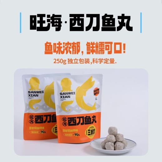 三味鱻全家福 墨鱼丸 海虾丸 西刀鱼丸 墨鱼干贝饼 鳗鱼包心丸 商品图5