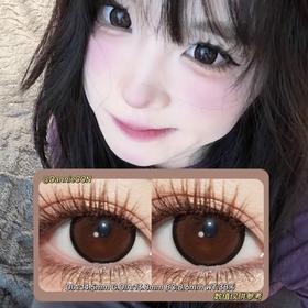 GUGUCON半年抛·奶猪猪·14.5mm(着色参考13.8mm) 0-1000度(有525/575) 韩产进口·(建议佩戴3-4个月左右更换)