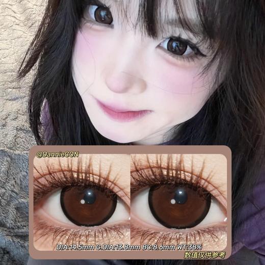 GUGUCON半年抛·奶猪猪·14.5mm(着色参考13.8mm) 0-1000度(有525/575) 韩产进口·(建议佩戴3-4个月左右更换) 商品图0