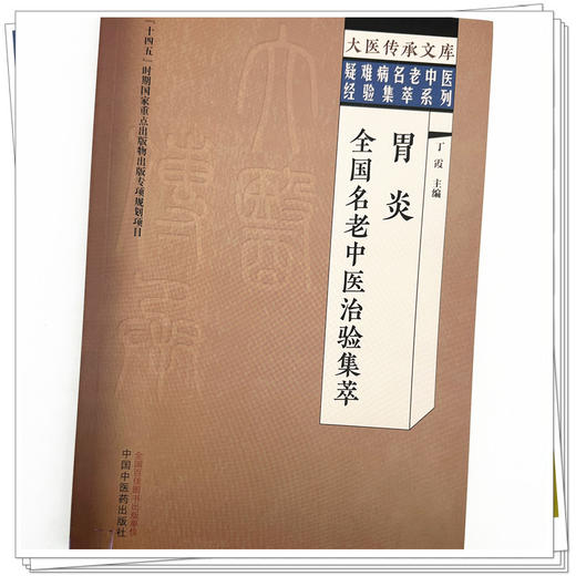 胃炎全国名老中医治验集萃 丁霞 主编 中国中医药出版社 大医传承文库 疑难病名老中医经验集萃系列 商品图3