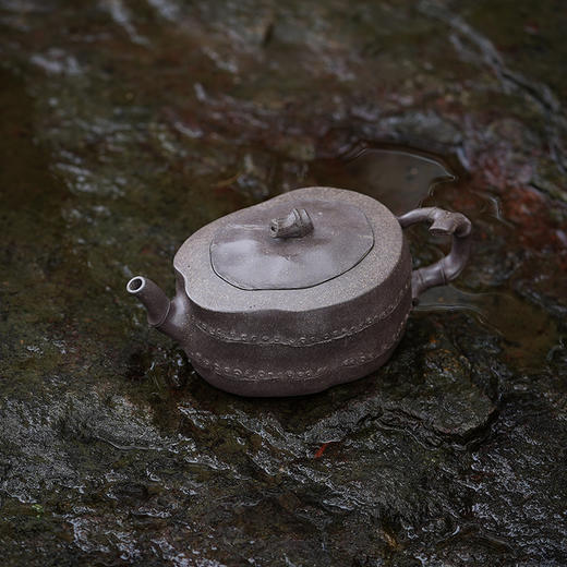 龙德堂陶艺 徐飞制 《仁义净心》原矿本山青段 270cc 库存请咨询客服 商品图3