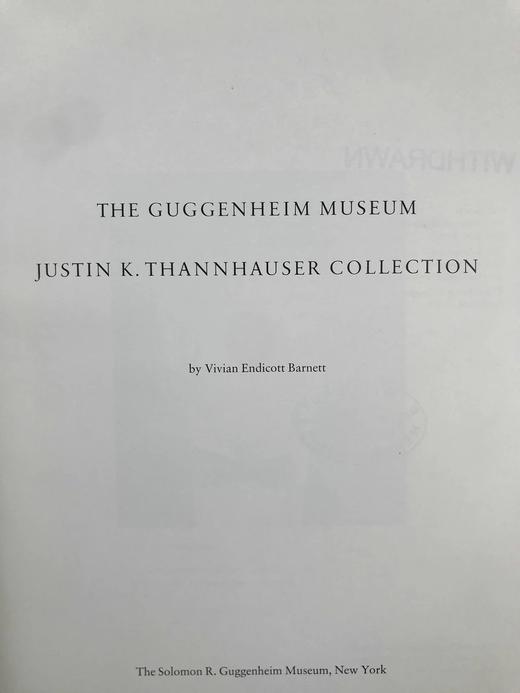 古根海姆博物馆图集 约80幅插图 精装16开 商品图2