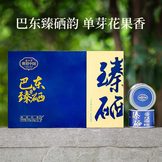 正山堂巴东红 臻硒贡茶礼盒装 特级正宗湖北巴东红茶叶送礼长辈200g 商品图5